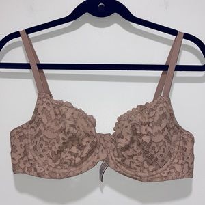 Victoria’s Secret Lace Unlined Demi Bra Women Size 38C
